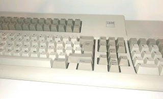 Vintage IBM 122 - Key 5 - Terminal Keyboard Clicky Model M 1390572 Feb 11 1988 2
