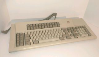 Vintage Ibm 122 - Key 5 - Terminal Keyboard Clicky Model M 1390572 May 6 1987