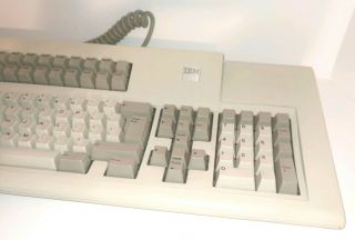 Vintage IBM 122 - Key 5 - Terminal Keyboard Clicky Model M 1390572 May 6 1987 3