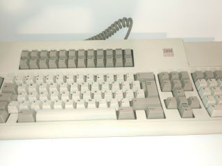 Vintage IBM 122 - Key 5 - Terminal Keyboard Clicky Model M 1390572 May 6 1987 4