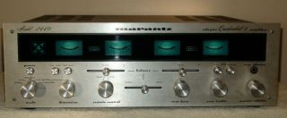 Vintage Marantz Model 2440 Stereo Quadradial 4 Amplifier 2
