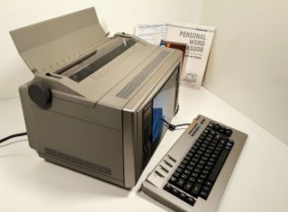 Very Rare Panasonic Kx - W1505A Personal Word Processor Computer With Accessories 6