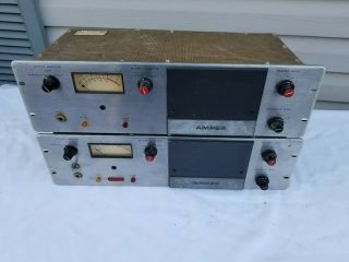 Pair Ampex Ag - 350 Preamplifiers Or Restoration