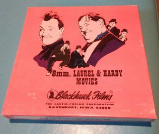 Vintage Laurel & Hardy 8mm Movie Blackhawk Films,  Murder Case