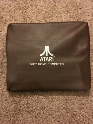 Atari 1200xl Home Computer With Cover. 2