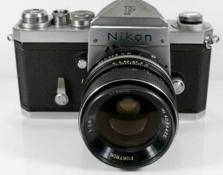 Nikon F Nippon Kogaku Tokyo Japan 1:2.  8 35mm Lens