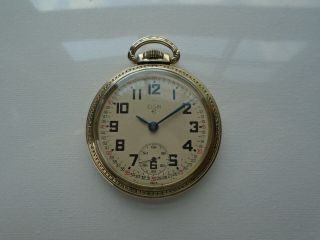 Vintage Elgin 17 Jewel Grade 324 Size 16 Pocket Watch Runs Well
