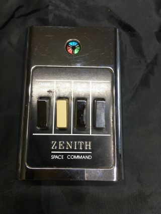 Vintage Zenith Space Command 4 Button Tv Remote,