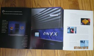 Silicon Graphics SGI ONYX 1994 Brochure,  Product Guide & Customer Briefs VGUC 2