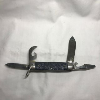 Vintage Imperial 4 Blade Pocket Knife - Providence R.  I Usa - Camping/multi - Tool