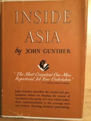 Inside Asia By John Gunther