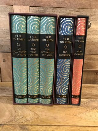 Folio Society Silmarillion,  Hobbit,  Lord Of The Rings - Tolkien - Complete Set
