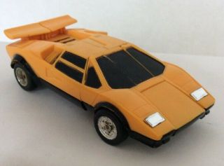 Gobots Vintage 1984 Pocket Figure Yellow Lamborghini Bandai Rare