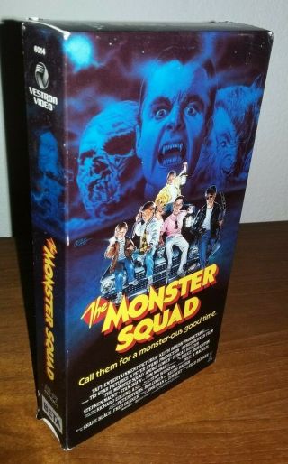 Monster Squad Beta Betamax Vintage Classic Horror Vestron (not Vhs)
