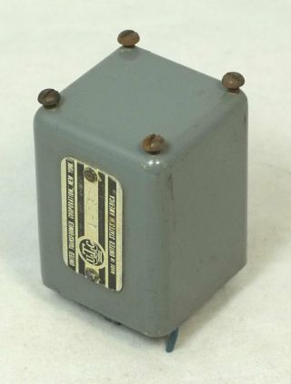 Vintage Utc A - 16 Interstage Audio Transformer