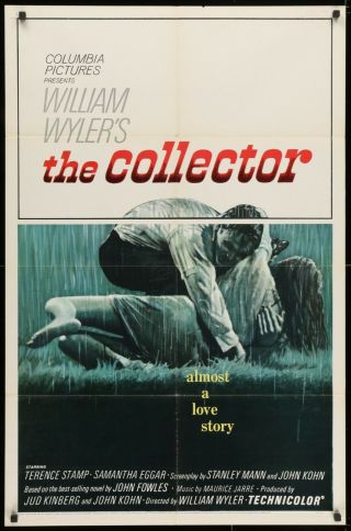 Samantha Eggar The Collector Vintage 1965 Ff One Sheet Movie Poster