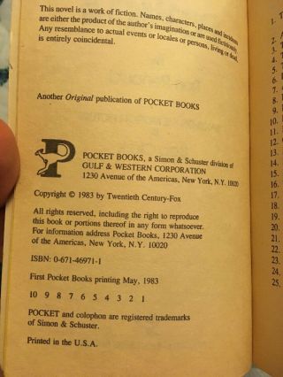 Porky ' s & Porky ' s 2 RARE Movie Tie In Pocket Paperback Books 1st Printing 3
