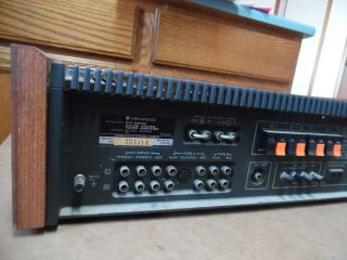 Vtg Kenwood KR - 5600 AM/FM Stereo Receiver Tuner Amplifier As - Is Will Ship 8