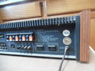 Vtg Kenwood KR - 5600 AM/FM Stereo Receiver Tuner Amplifier As - Is Will Ship 9