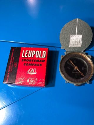 Vintage Leupold Sportsman Compass - With Instructions