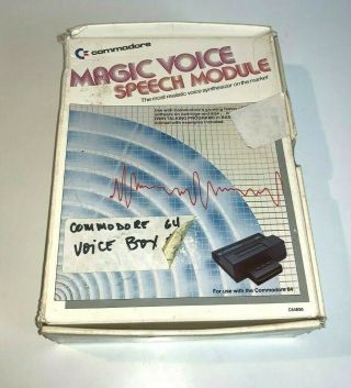 Commodore Magic Magic Voice Speech Module C64850