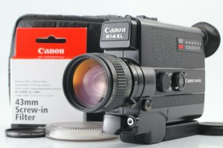 【near Mint】 Canon 514 Xl Super8 Movie Camera C8 Zoom Lens From Japan