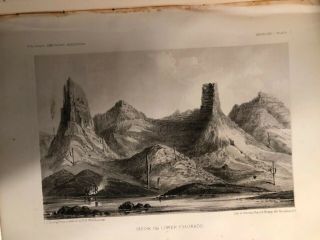Rare 1861 Report Upon The Colorado River Of The West; Ives;as Is