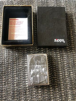 Zippo Lighter Great American Train 1996 Vintage