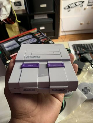 Nintendo Entertainment System SNES Classic Edition Vintage Gaming 2