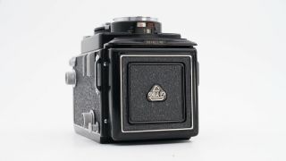 CLA ' d Minolta Autocord Seikosha TLR Camera w/ Rokkor 75mm F/3.  5 Lens & Cap 5
