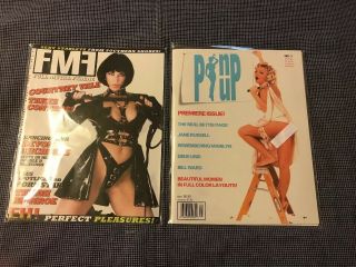 Vintage Adult Pinup 1 & Full Metal Femme Magazines 4 (adult Audiences Only)