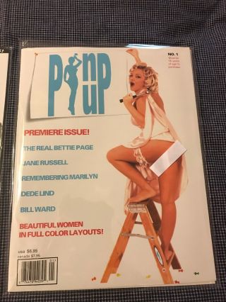 Vintage Adult Pinup 1 & Full Metal Femme Magazines 4 (Adult Audiences Only) 3