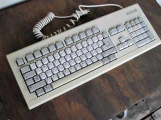 Commodore Amiga 2000 Keyboard,  Made By Commodore,  Fully Operational
