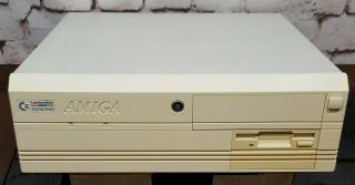 Amiga 4000 Computer Rev D Cr,  With 060@50mhz - &,  As - Is
