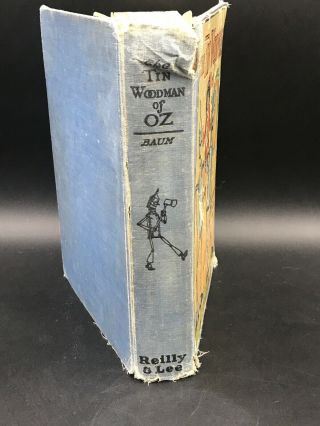 The Tin Woodman of Oz by L.  Frank Baum 1918 Reilly & Lee - John R.  Neill 2