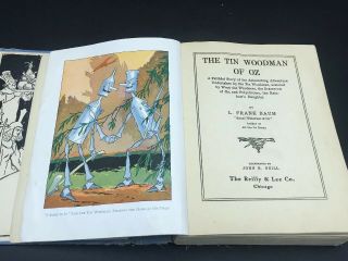 The Tin Woodman of Oz by L.  Frank Baum 1918 Reilly & Lee - John R.  Neill 7