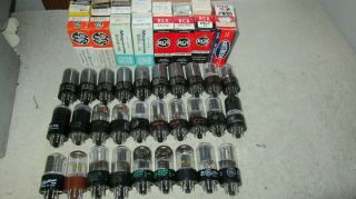 45 Nos Nib To Strong Rca/other 6sl7gt & 6sl7wgt Radio Audio Tubes