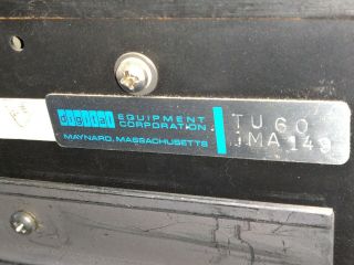DEC TU60 DECASSETTE PDP COMPUTER 5