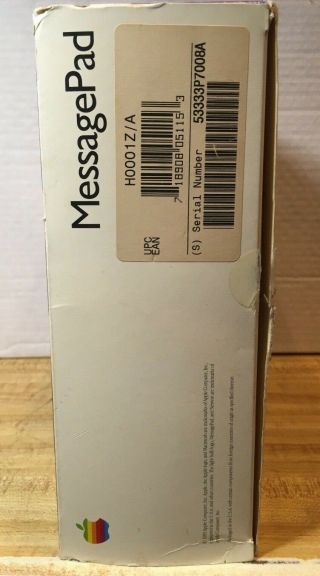 Apple Newton Messagepad 100 (1993) - Box 6