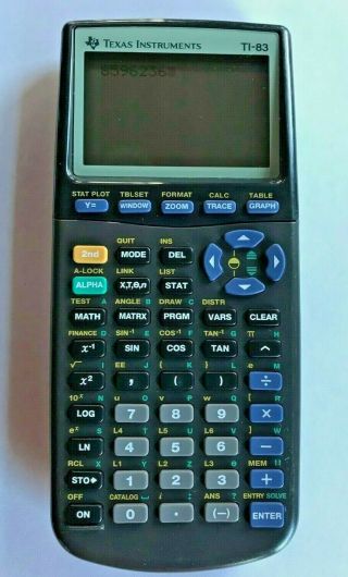 Vintage 1996 Texas Instruments Ti - 83 Graphing Calculator - Well