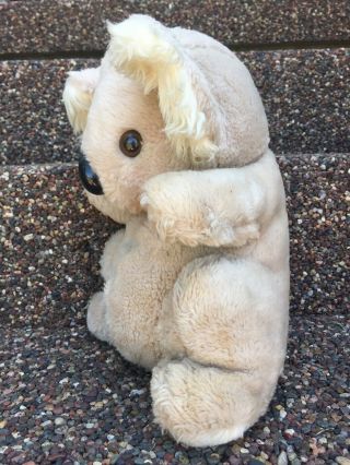 Vintage 1979 Daekor Koala Teddy Bear Pot Belly Plush Stuffed Animal Collectible 3