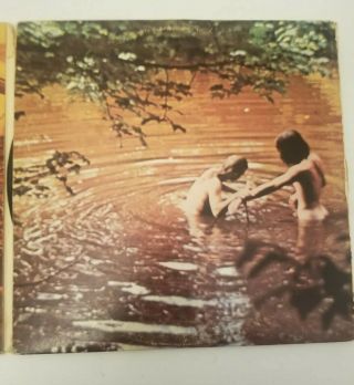 Vintage WOODSTOCK SOUNDTRACK 3 LP RECORD SET Album 5