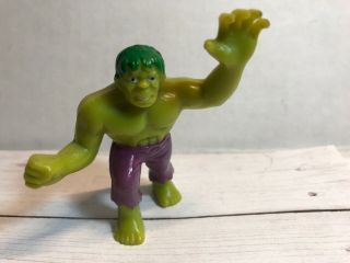 The Incredible Hulk (2.  5” Pvc 1979 Marvel Durham Inc. ) Vintage Hong Kong