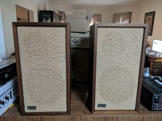 Klh Model Six (6) Vintage Speakers Extremely One Owner