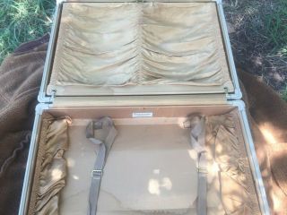 Vintage Samsonite Streamlite Marbled Cream Luggage Suitcase 6