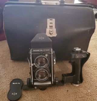 Mamiya C330 Pro Tlr Camera With Case
