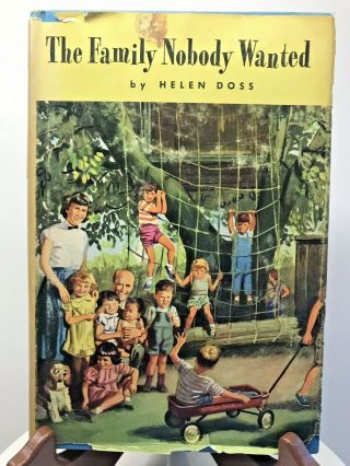 Vintage Book The Family Nobody Wanted By Helen Doss Peoples Book Club 1954 Usa