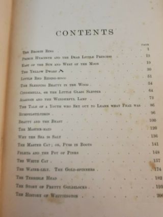 Rare 1st Ed 1889 The Blue Fairy Book Andrew Lang Fairy Tales Fantasy Magic NR 4