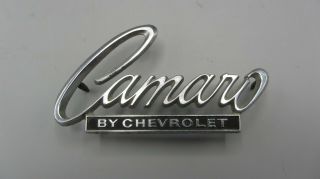 Vintage 1968 - 1969 Chevy Chevrolet Camaro Metal Emblem - 7752901