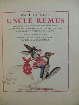 2 Vintage Little Golden Books DISNEY ' S UNCLE REMUS (Tar Baby),  PETER & WOLF 3